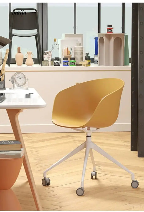 LOWERLEFT Rotating Computer Chair from Lower Left