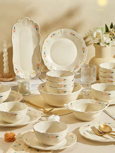 MOSE Creamy High-Quality Tableware Set from MOSE
