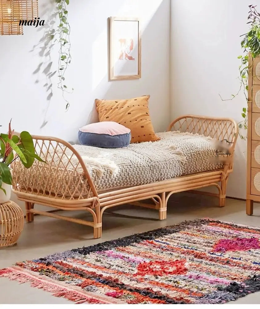 19 DREAM SPACE Rattan Single Bed from 19 DREAM SPACE