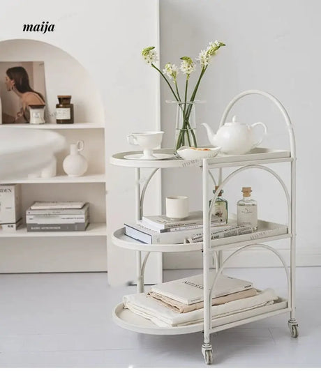 LIVINGPLUS Multi-Layer Snack Storage Cart from LIVINGPLUS