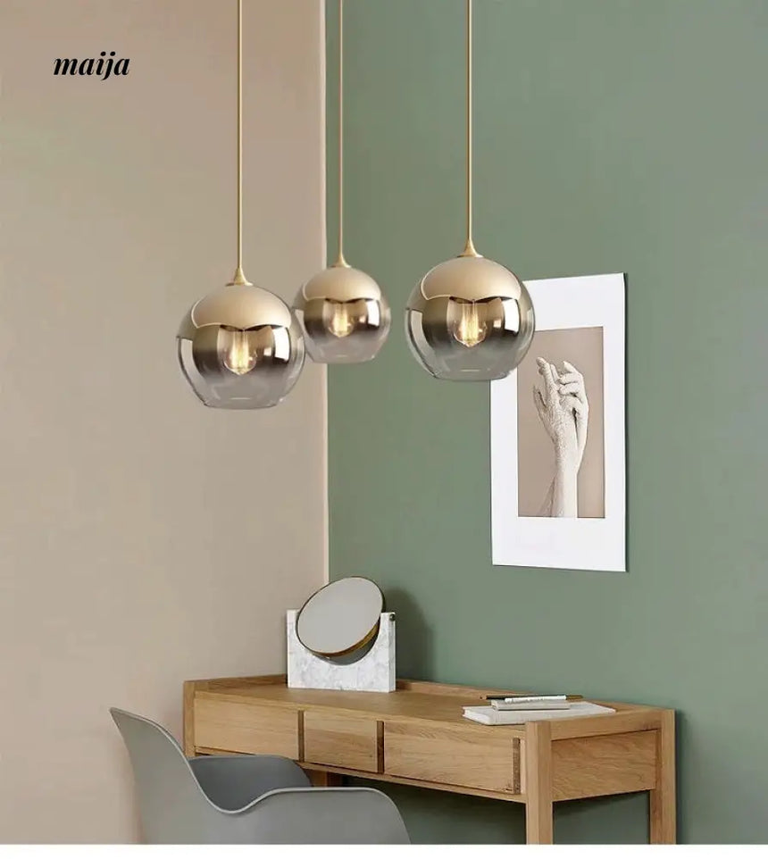 Marjorie Glass Pendant Ceiling Lamp from maija