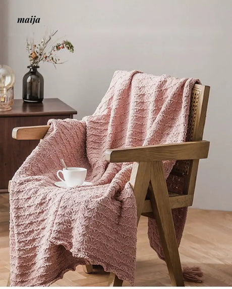 MAN YUE HOME Ins Sofa Blanket Nap Towel for Office and Bed from MAN YUE HOME