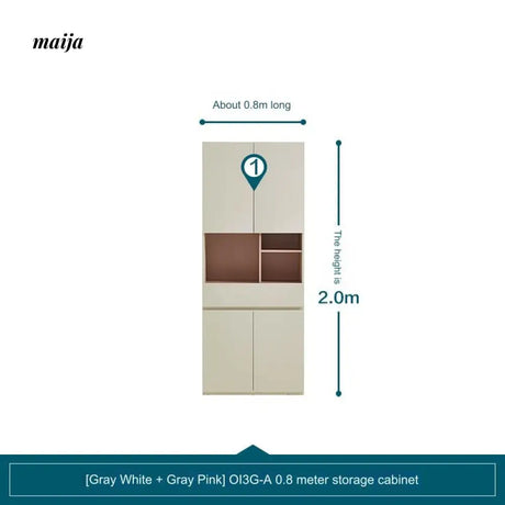 Miriam Children Wardrobe with Bookshelf from maija