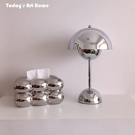 TODAYARTIST Fenella Scandinavian Table Lantern for Bedside Elegance from TODAYARTIST