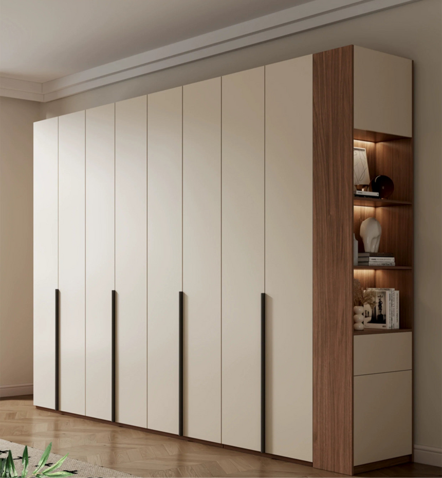 AIWO Leander Deep Storage One-Door Wardrobe for Small Spaces from AIWO