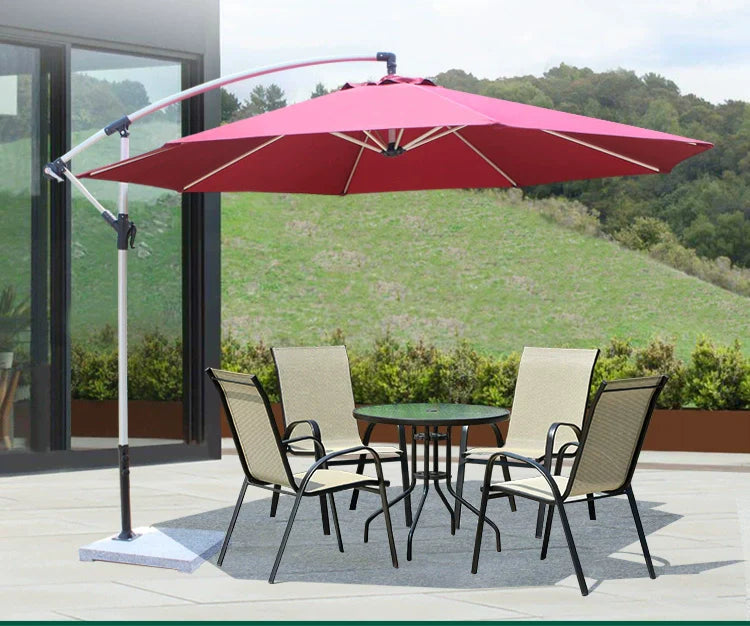 MOJIA Orion Large Banana Umbrella for Ultimate Sun & Rain Protection from MOJIA