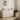 AIWO Seraphina Cream Storage Cabinet with Integrated Makeup Table from AIWO