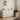 AIWO Seraphina Cream Storage Cabinet with Integrated Makeup Table from AIWO
