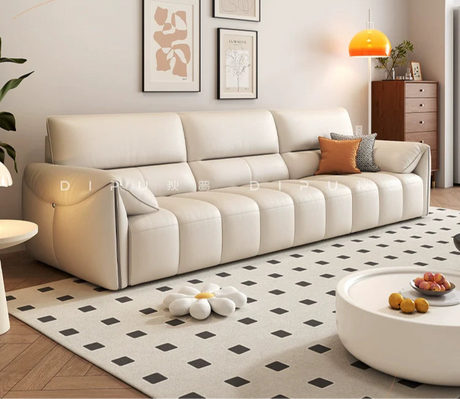 DIPU Helena Minimalist Leather Sofa from DIPU