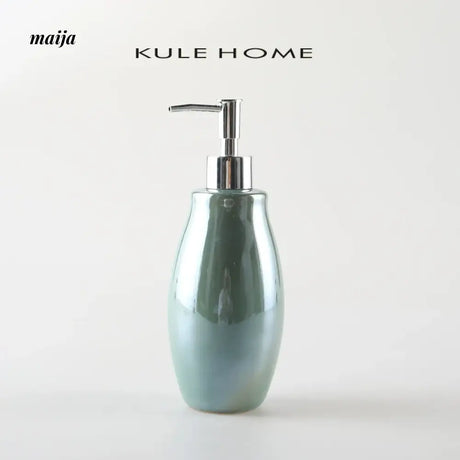 KULE HOME Pearlescent Ceramic Shower Gel and Lotion Holder from KULE HOME
