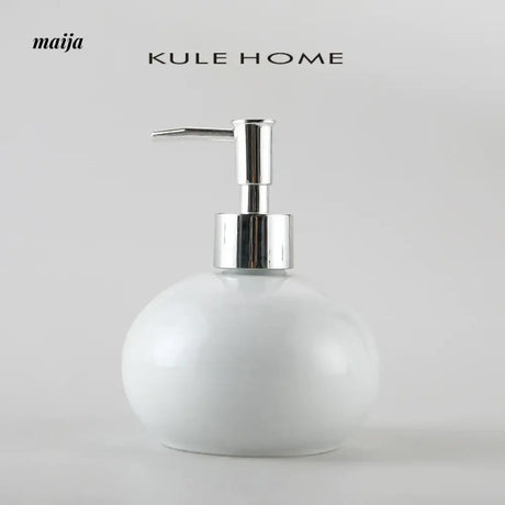 KULE HOME Ceramic Lotion Bottle for Hand Sanitizer from KULE HOME