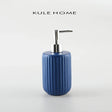 KULE HOME Stripe Ceramic Lotion and Hand Soap Bottle from KULE HOME