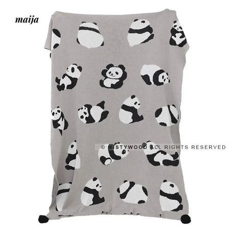 MISTYWOOD Knitted Cotton Sofa Duvet from MISTYWOOD