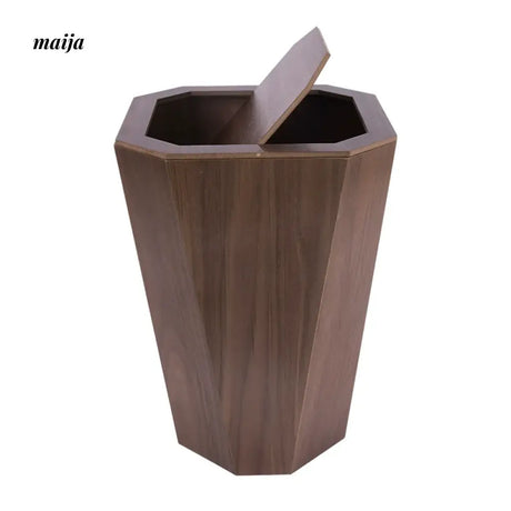 MUSN Flip Wooden Trash Bin from MUSN