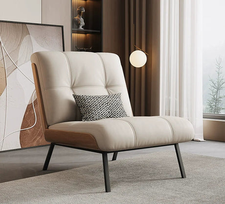 DIPU Orion Minimalist Leather Sofa Chair from DIPU