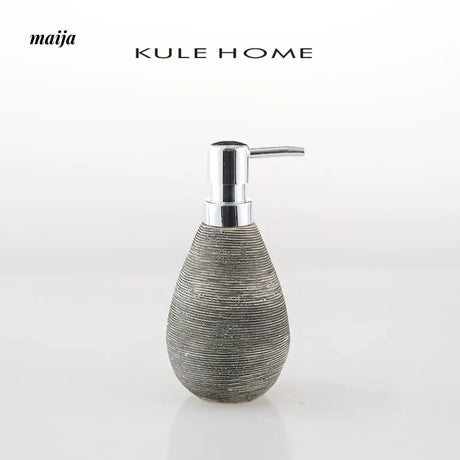 KULE HOME Ceramic Shower Gel and Lotion Bottle from KULE HOME