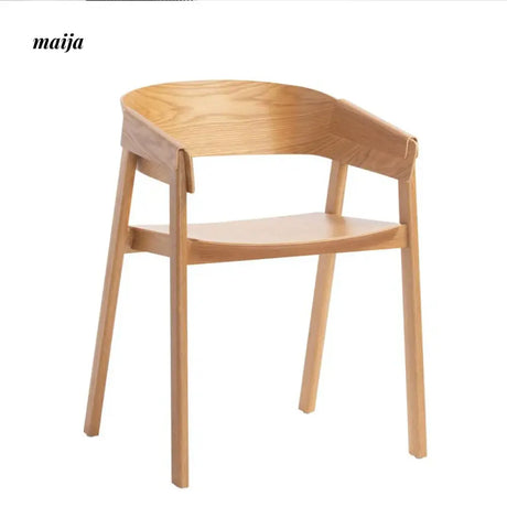 MIKA Reception Solid Wood Leisure Chair from MIKA