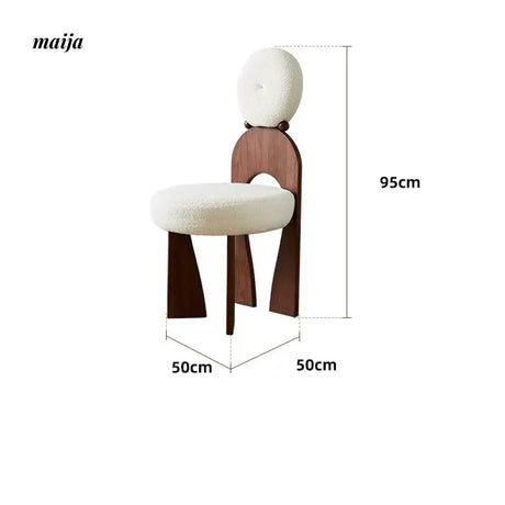 DOSMARS Ethan Natural Wood Highchair from DOSMARS