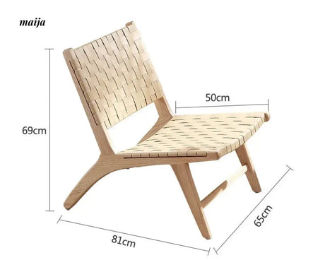 RATTAN CRAFTSMAN Balcony Saddle Chair from RATTAN CRAFTSMAN