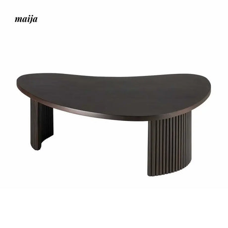 KAWADENO Black Crescent Coffee Table from KAWADENO
