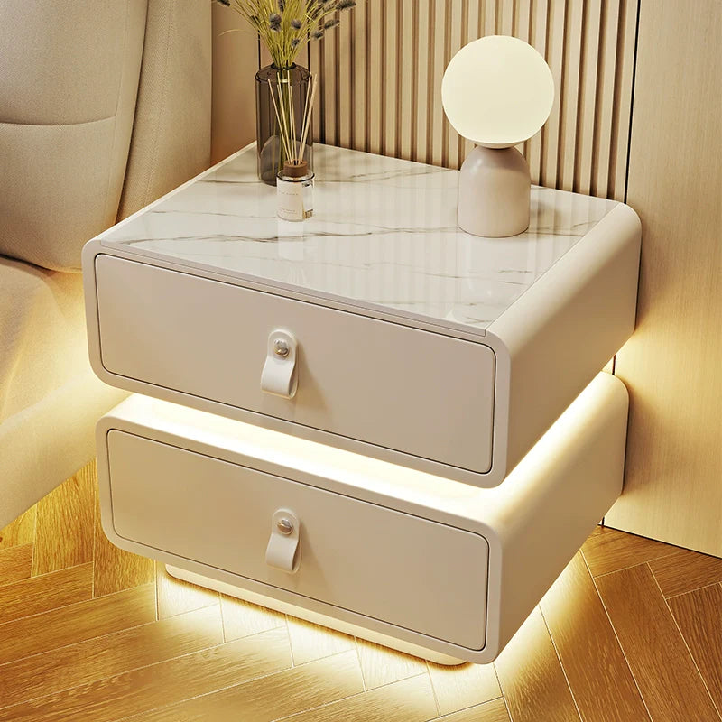 BESTFU Alaric Multipurpose Smart Bedside Table for Contemporary Bedrooms from BESTFU
