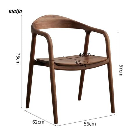 XIXI Katerina Solid Wood Dining Chair from XIXI