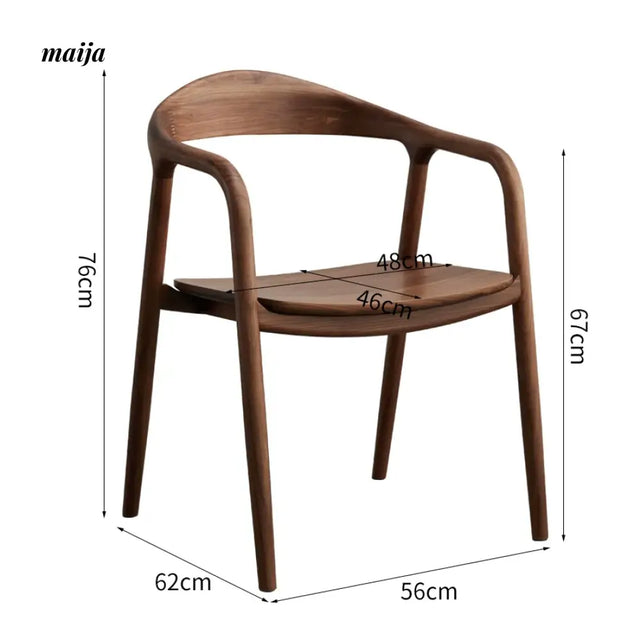 XIXI Katerina Solid Wood Dining Chair from XIXI
