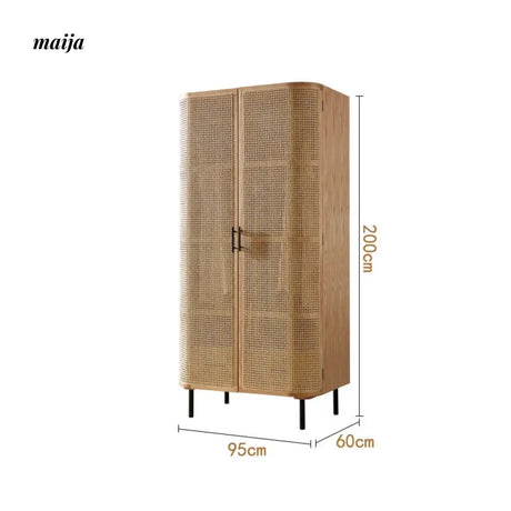 RATTAN CRAFTSMAN Rattan Art Wardrobe from RATTAN CRAFTSMAN