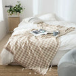 MISTYWOOD Champagne Colored Cotton Sofa Duvet from MISTYWOOD