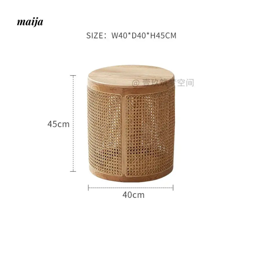 19 DREAM SPACE Round Coffee Table with Storage from 19 DREAM SPACE