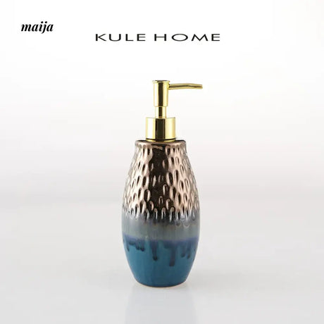 KULE HOME Ceramic Shower Gel Bottle for Bathroom from KULE HOME