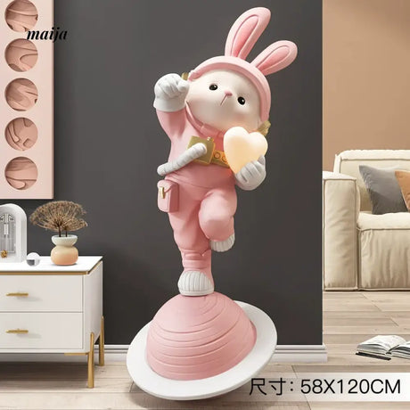 YUNCAN Leo Rabbit Floor Light Ornament from YUNCAN