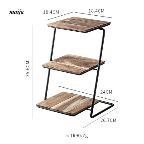 Wooden Dessert Display Tray from Zodian