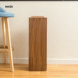 MUSN Oversized Wooden Flip Trash Bin from MUSN
