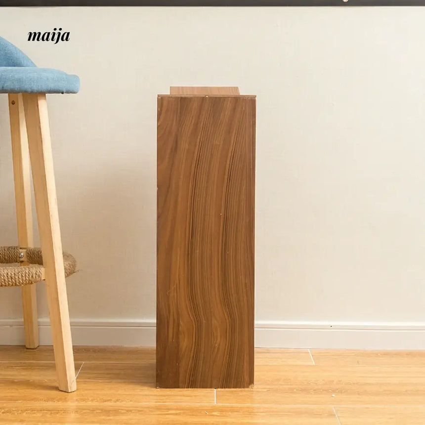 MUSN Oversized Wooden Flip Trash Bin from MUSN