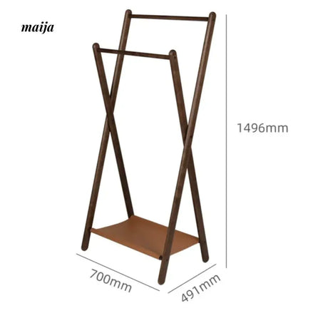 Alvarado Solid Wood Clothing Rack from maija
