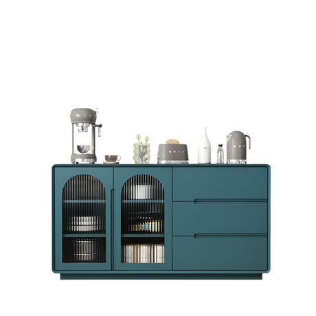 LINYUE Orion Italian Solid Wood Wine & Tea Storage Cabinet from LINYUE