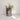 TODAYARTIST Evangeline Silver-Plated Paper Bag Ceramic Vase for B&Bs from TODAYARTIST