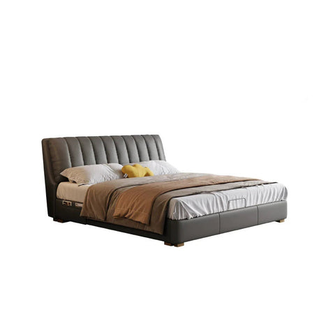 DIPU Ivy Minimalist Russian Pine Leather Sofa from DIPU