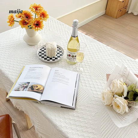 MAN YUE HOME Advanced French Dessert Tablecloth for Special Occasions from MAN YUE HOME