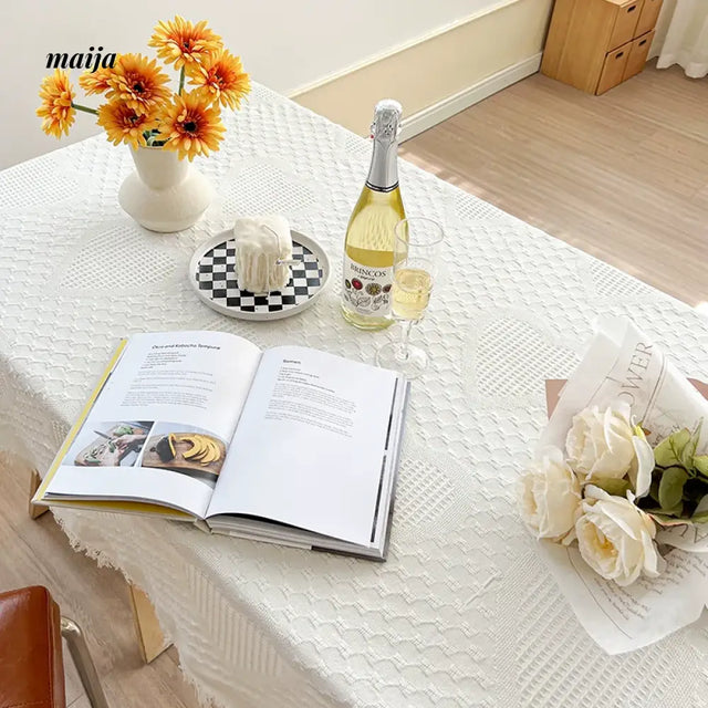 MAN YUE HOME Advanced French Dessert Tablecloth for Special Occasions from MAN YUE HOME