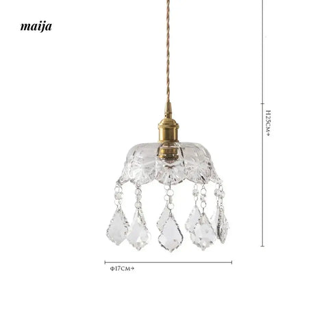 LYNN Retro Brass Ceiling Light from Lynn's Lamp