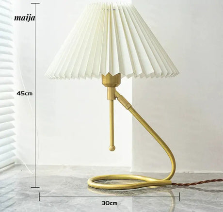 LYNN Copper Japanese Table Lamp from Lynn's Lamp