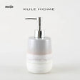 KULE HOME Retro Ceramic Lotion and Shampoo Bottle from KULE HOME