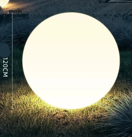GVG Solar-Powered Waterproof Moon Garden Lamp from Kaiyashi