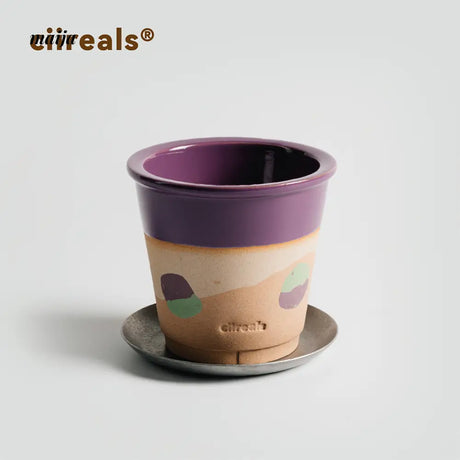 CIIREALS Eggplant Ceramic Planter from maija