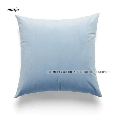 MISTYWOOD Blue Swan Pillow for Bedroom from MISTYWOOD