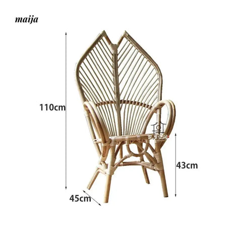 19 DREAM SPACE Japanese Rattan Chair Set from 19 DREAM SPACE