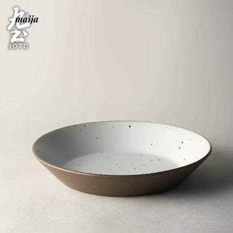 JOTO Japanese Handmade Ceramic Dinner Plate Restaurant Tableware from JOTO