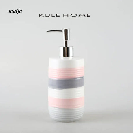 KULE HOME Handwashing Bottle with Lotion Press from KULE HOME